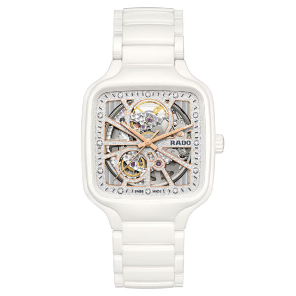 True Square Automatic Open Heart Sparkling